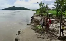 Nước lũ nhấn chìm 40 ngôi làng tại 1 bang của Ấn Độ
