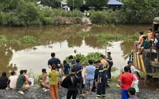 Nhậu say rồi thách nhau bơi qua kênh, 2 người mất tích