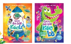 Ra mắt bộ sách tương tác “Bóc dán khổng lồ”