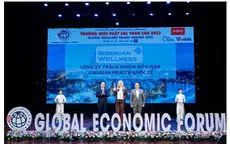 Siberian Wellness lập hat-trick tại lễ vinh danh "Thương hiệu xuất sắc toàn cầu 2023"