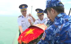 Tri ân các anh hùng liệt sĩ hy sinh trên vùng biển Tây Nam