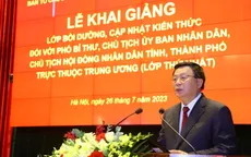 Bồi dưỡng, cập nhật kiến thức đối với lãnh đạo các tỉnh, thành phố