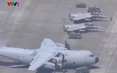 Nhật Bản, Pháp tập trận máy bay chiến đấu