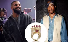 Drake chi 1 triệu USD mua nhẫn đính ruby và kim cương của Tupak Shakur