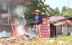 Người dân tự xử lý rác, biến rác thành phân bón