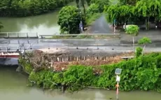 Long An: Sạt lở nghiêm trọng tại Cầu Bún Bà Của
