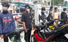Xử phạt hàng chục thanh thiếu niên tụ tập đua xe, gây rối tại chân cầu Cần Thơ