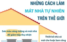 Những cách làm mát nhà tự nhiên trên thế giới