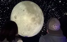 Triển lãm mặt trăng 3D tại Chile