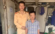 Cứu thành công một thuyền viên bị rơi xuống sông