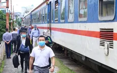 Tàu Hải Phòng được đón, trả khách tại Ga Hà Nội vào ngày thường