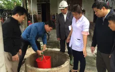 Phát hiện, xử lý triệt để các ổ dịch bệnh truyền nhiễm trước, trong và sau mưa lũ