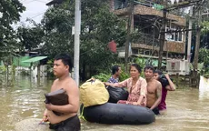 Lũ lụt nghiêm trọng tại Myanmar khiến 5 người tử vong, hàng chục nghìn người phải di dời