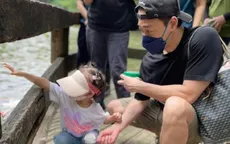 Lâm Phong đưa gia đình đi chơi ở Malaysia