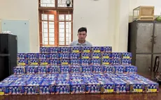 Bắt đối tượng buôn bán gần 170 kg pháo nổ trên đường đi tiêu thụ