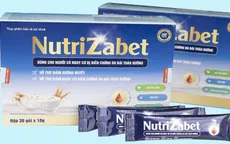 Thực phẩm Nutrizabet quảng cáo gây hiểu lầm công dụng như thuốc chữa bệnh