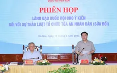 Cho ý kiến về một số nội dung lớn trong dự thảo Luật Tổ chức Tòa án nhân dân (sửa đổi)