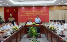 Kiểm tra công tác cán bộ tại Bộ Khoa học và Công nghệ