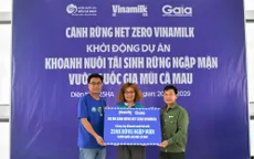 Đẩy mạnh dự án "Cánh rừng Net Zero", Vinamilk khoanh nuôi tái sinh 25ha rừng ngập mặn Cà Mau