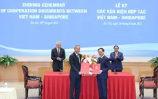 Việt Nam và Singapore ký kết 7 văn kiện hợp tác quan trọng