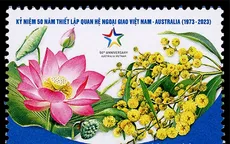 Phát hành bộ tem "50 năm thiết lập quan hệ ngoại giao Việt Nam - Australia (1973-2023)"