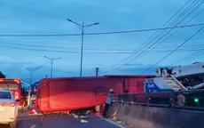 Quảng Bình: Xe khách gặp nạn trên quốc lộ, 5 người bị thương