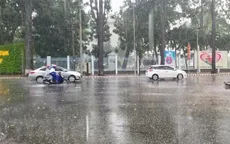 Mưa dông và mưa lớn cục bộ tại Trung Trung Bộ có khả năng kéo dài