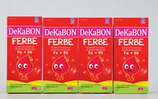 Dekabon Fe - Sản phẩm vàng bổ sung sắt cho trẻ nhỏ