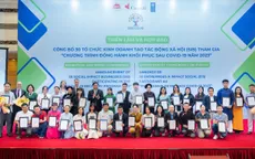 Công bố top 30 tổ chức kinh doanh tạo tác động xã hội xuất sắc