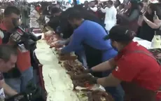 Bánh kẹp Torta dài nhất lịch sử hội chợ Mexico
