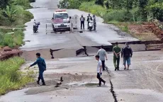 Tây Nguyên: Sạt lở tàn phá nhiều công trình đường xá