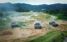 Những cảnh phim căng thẳng, hoành tráng trong "Cuộc chiến không giới tuyến"