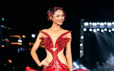 Á hậu Thuỷ Tiên trình diễn thiết kế lấy cảm hứng từ đèn lồng con cá Trung thu