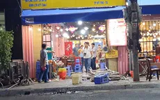 Truy bắt nhóm nổ súng trong quán ăn ở Tiền Giang làm 2 người bị thương