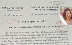 Cần Thơ: Truy nã "nữ quái" lừa đảo, chiếm đoạt 8 tỷ đồng thông qua MXH