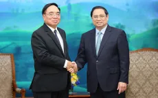 Thủ tướng Phạm Minh Chính tiếp Bộ trưởng Bộ Kế hoạch và Đầu tư Lào