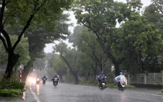 Thời tiết ngày 17/9: Bắc Trung Bộ có mưa rào và dông, cục bộ mưa to