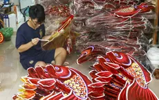 Xóm lồng đèn lớn nhất thành phố Hồ Chí Minh tất bật mùa Trung thu