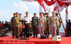 Khai mạc cuộc Diễn tập Đoàn kết ASEAN lần thứ nhất tại Indonesia
