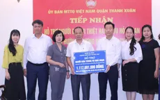 Quận Ba Đình hỗ trợ nạn nhân vụ cháy chung cư mini ở Khương Hạ