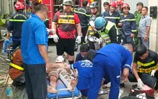 TP Hồ Chí Minh: Sập nhà 4 tầng, 2 nạn nhân bị mắc kẹt