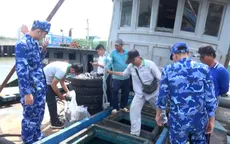 Tạm giữ tàu chở 50.000 lít dầu DO không rõ nguồn gốc trên vùng biển Vũng Tàu