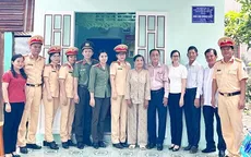 CSGT Cần Thơ hỗ trợ nhà đại đoàn kết cho hộ dân khó khăn