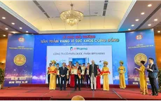 Gumar Plus vinh dự nhận được giải thưởng "Sản phẩm vàng vì sức khỏe cộng đồng"