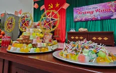 Thiếu nhi háo hức tham gia Vui hội trăng rằm đón Tết Trung thu