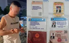 Tạm giữ tài xế vi phạm nồng độ cồn, mạo danh nhà báo làm ở VTV