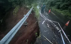 Sạt lở nghiêm trọng tuyến đường nối Bình Phước và Lâm Đồng