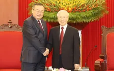 Tổng Bí thư tiếp Trưởng Ban Liên lạc Đối ngoại Trung ương Trung Quốc