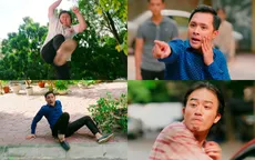 Làng trong phố - Tập 27: Anh em xóm trọ ra tay dạy dỗ tên quản đốc sở khanh bắt Dành phá thai