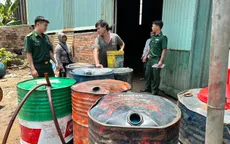 Quảng Ngãi: Thu giữ hơn 2.000 lít dầu DO không rõ nguồn gốc